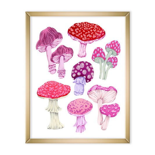 Mushroom Art Print