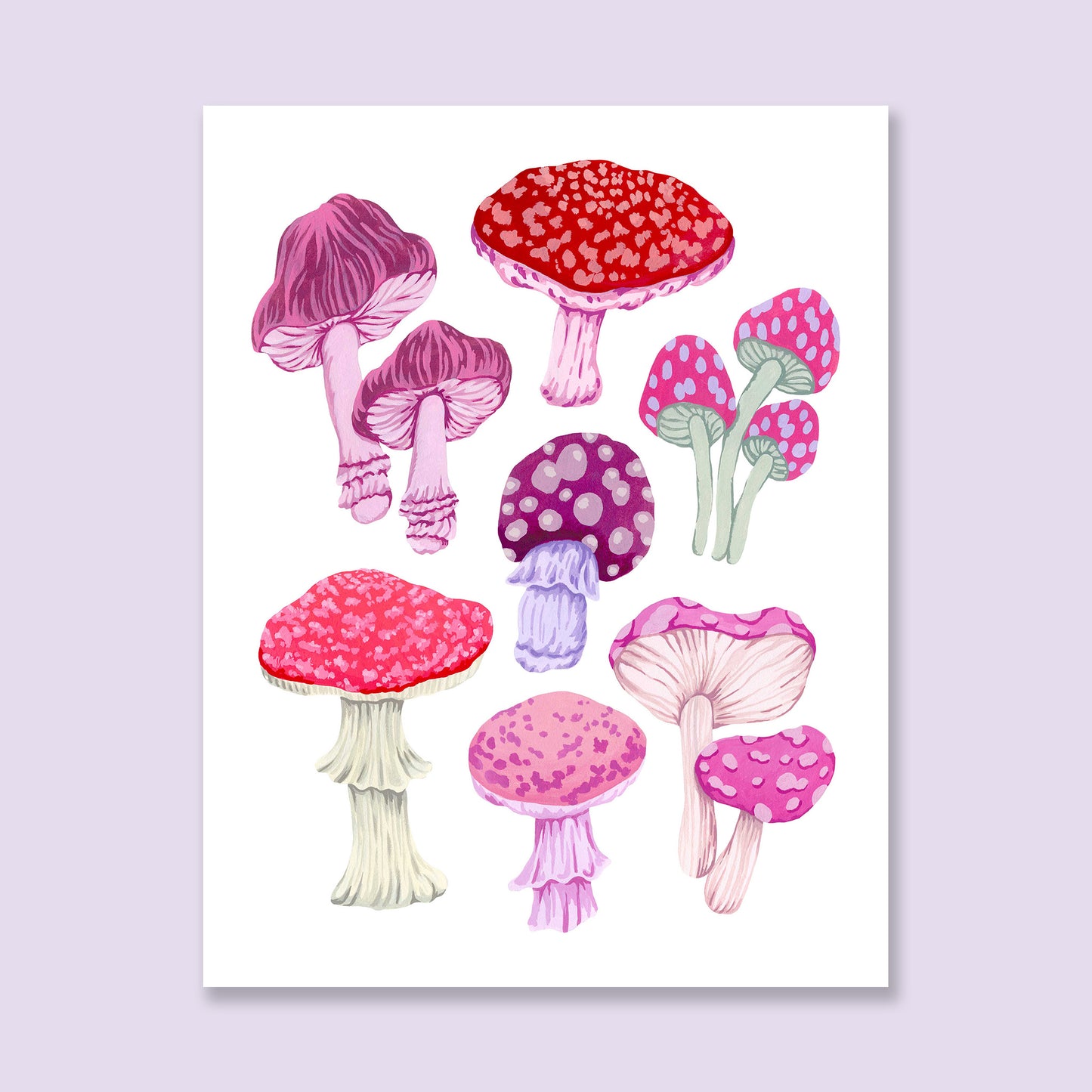 Mushroom Art Print