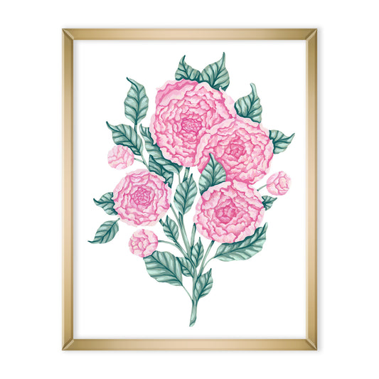 Mia Whittemore Peony Art Print