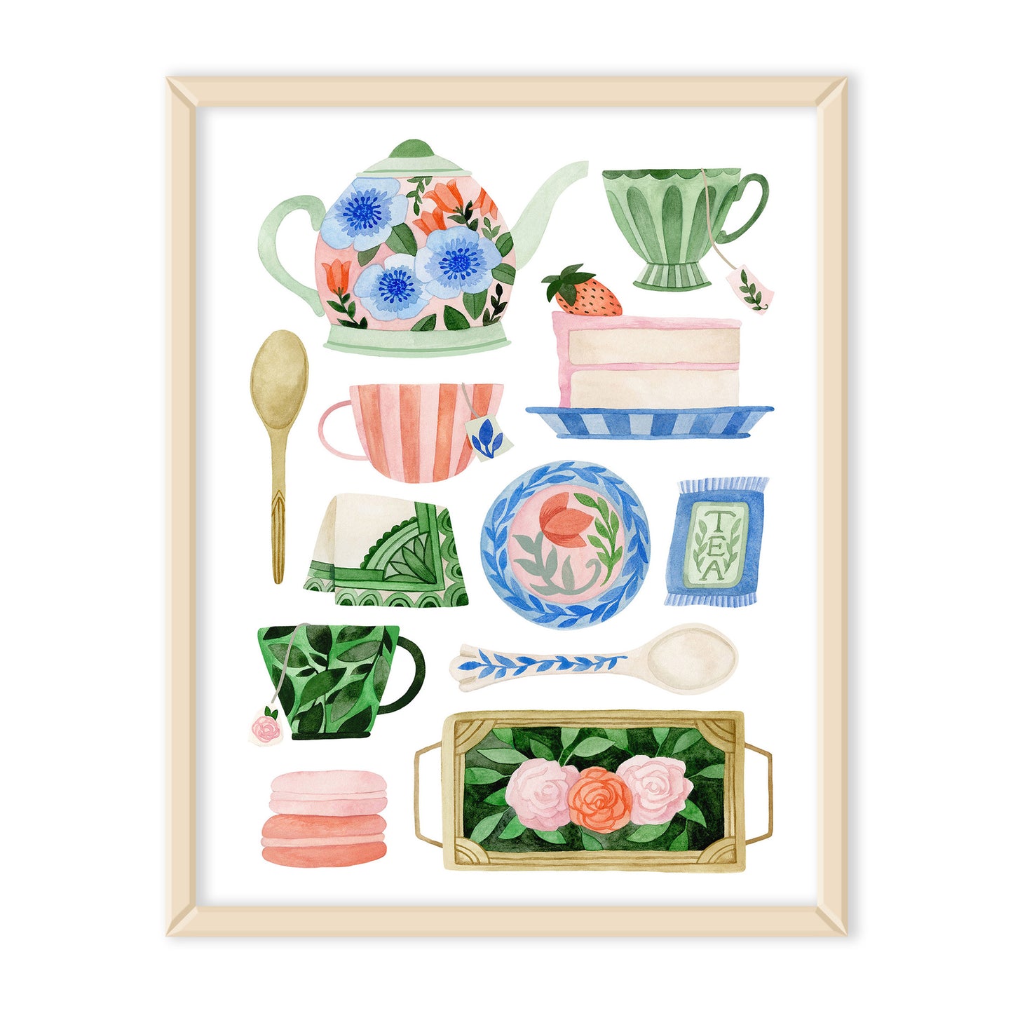 Tea Time Art Print