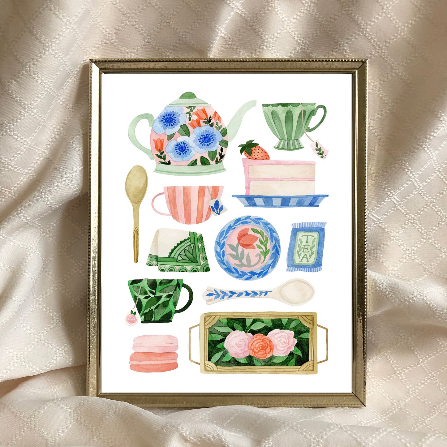 Tea Time Art Print