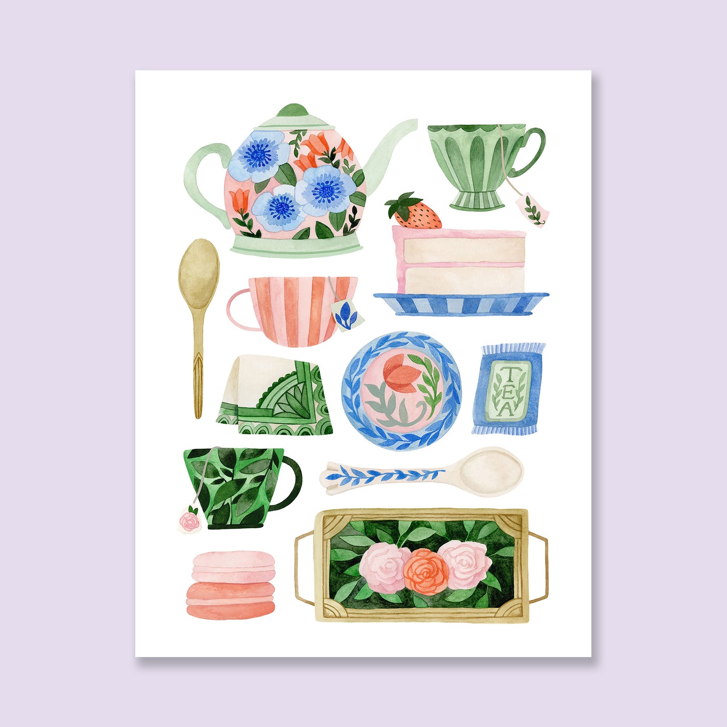 Tea Time Art Print