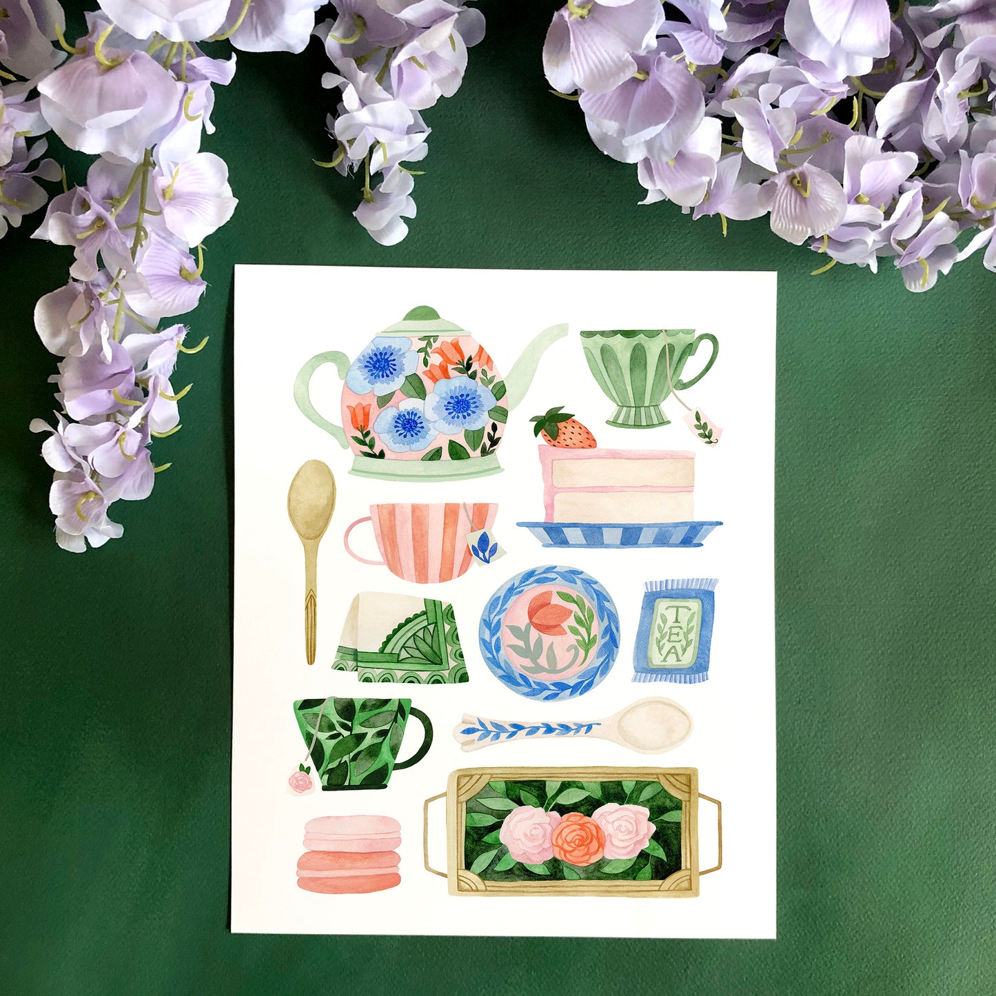 Tea Time Art Print