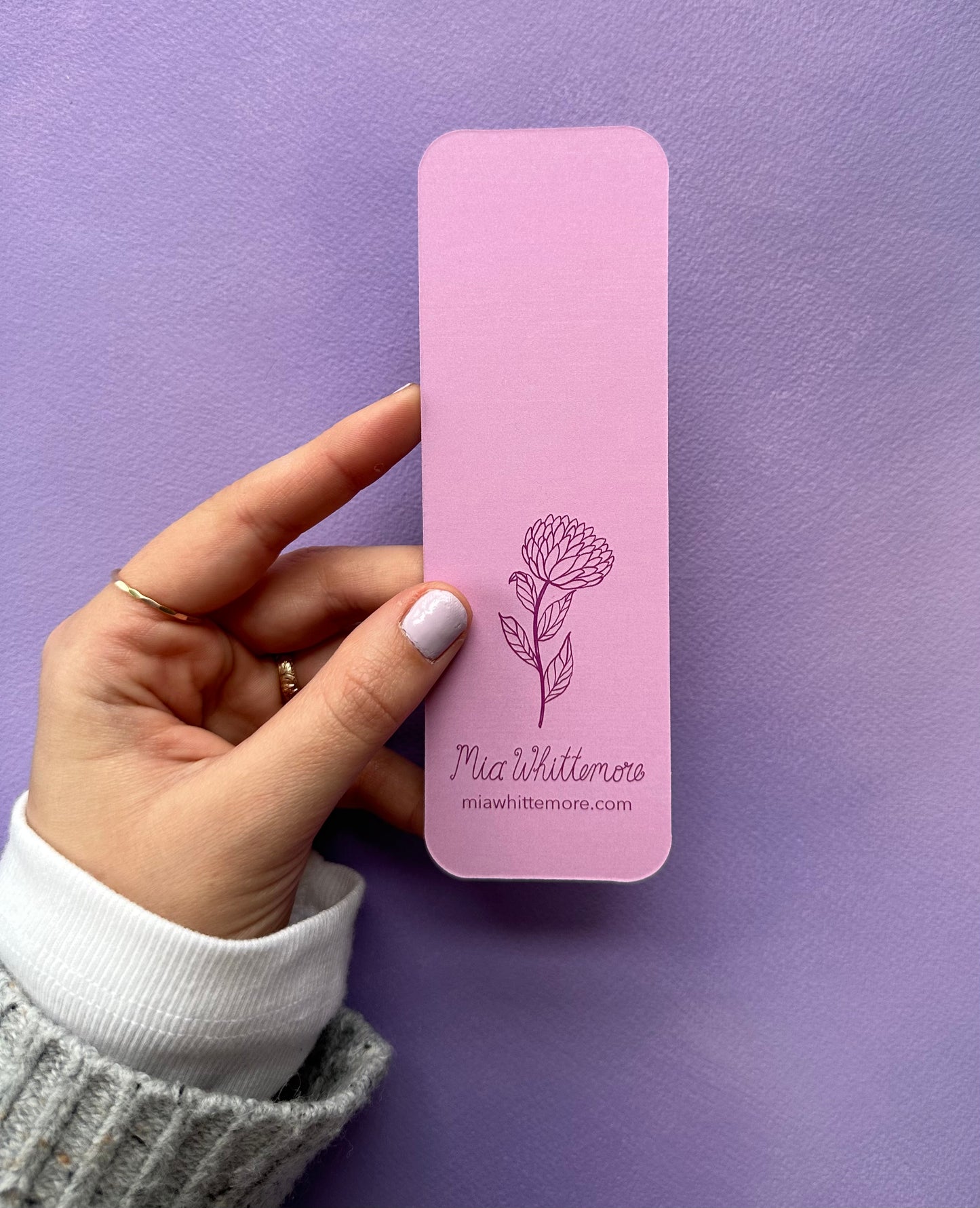 Meadow Floral Bookmark