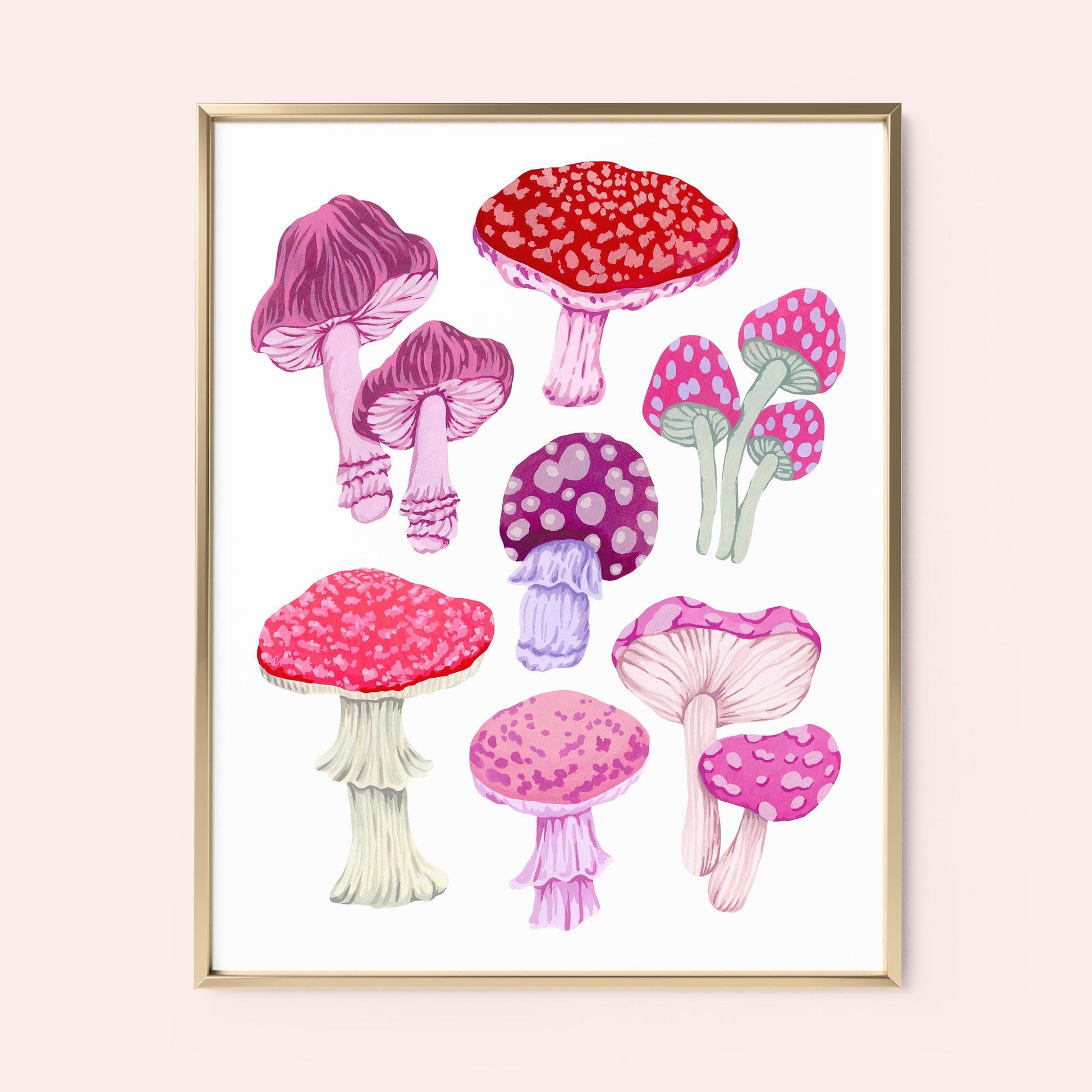 Mia Whittemore Mushroom Collection Frame