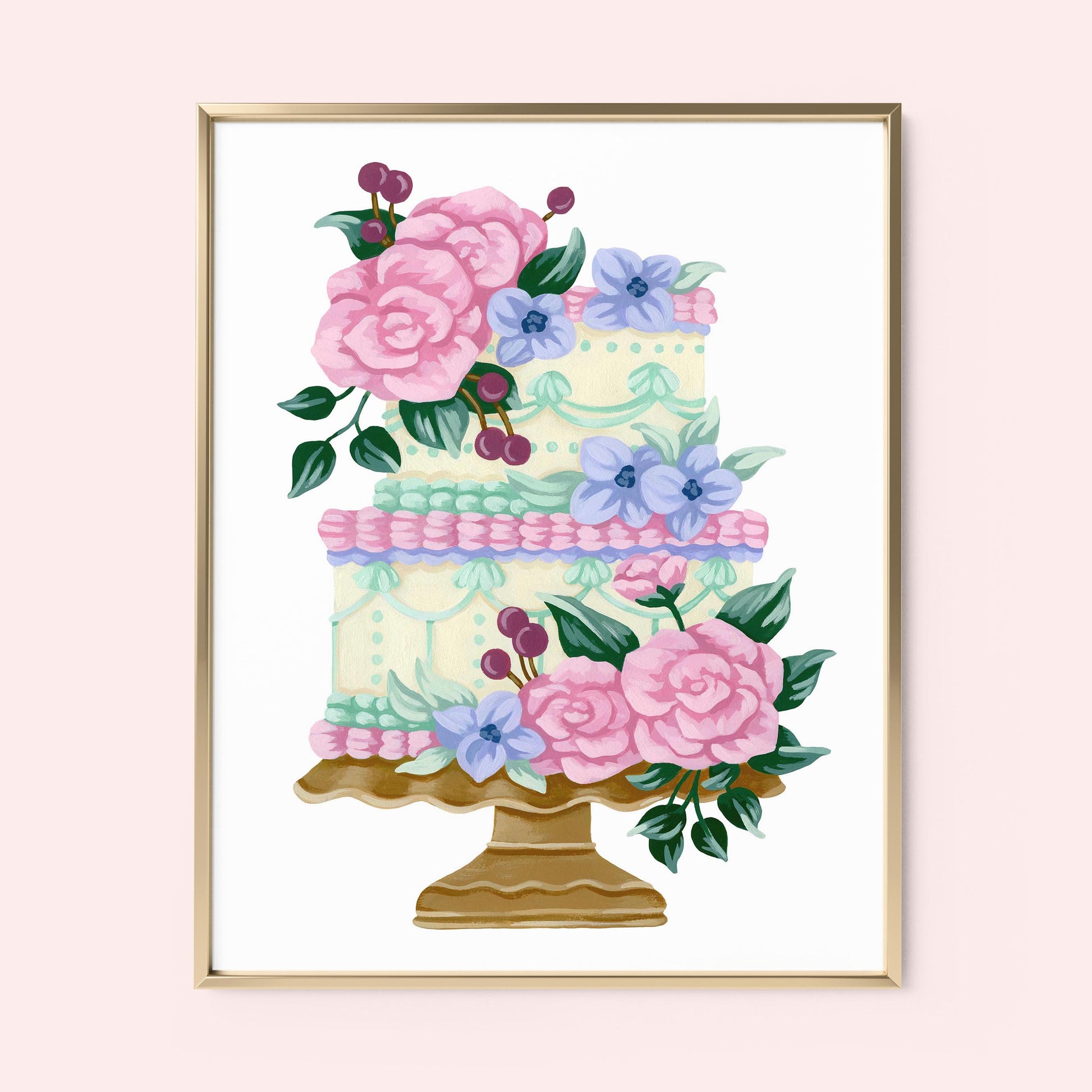 Mia Whittemore Pastel Cake Frame