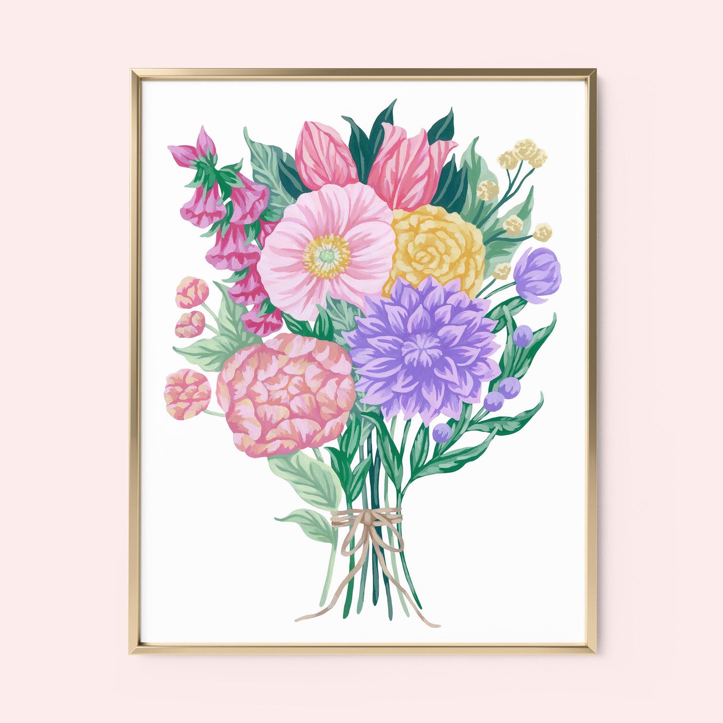 Mia Whittemore Summer Bouquet Frame