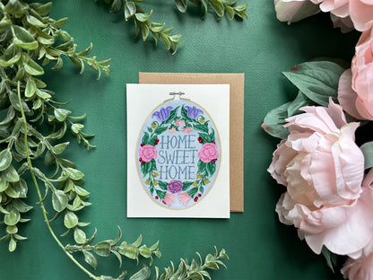 Home Sweet Home Greeting Card