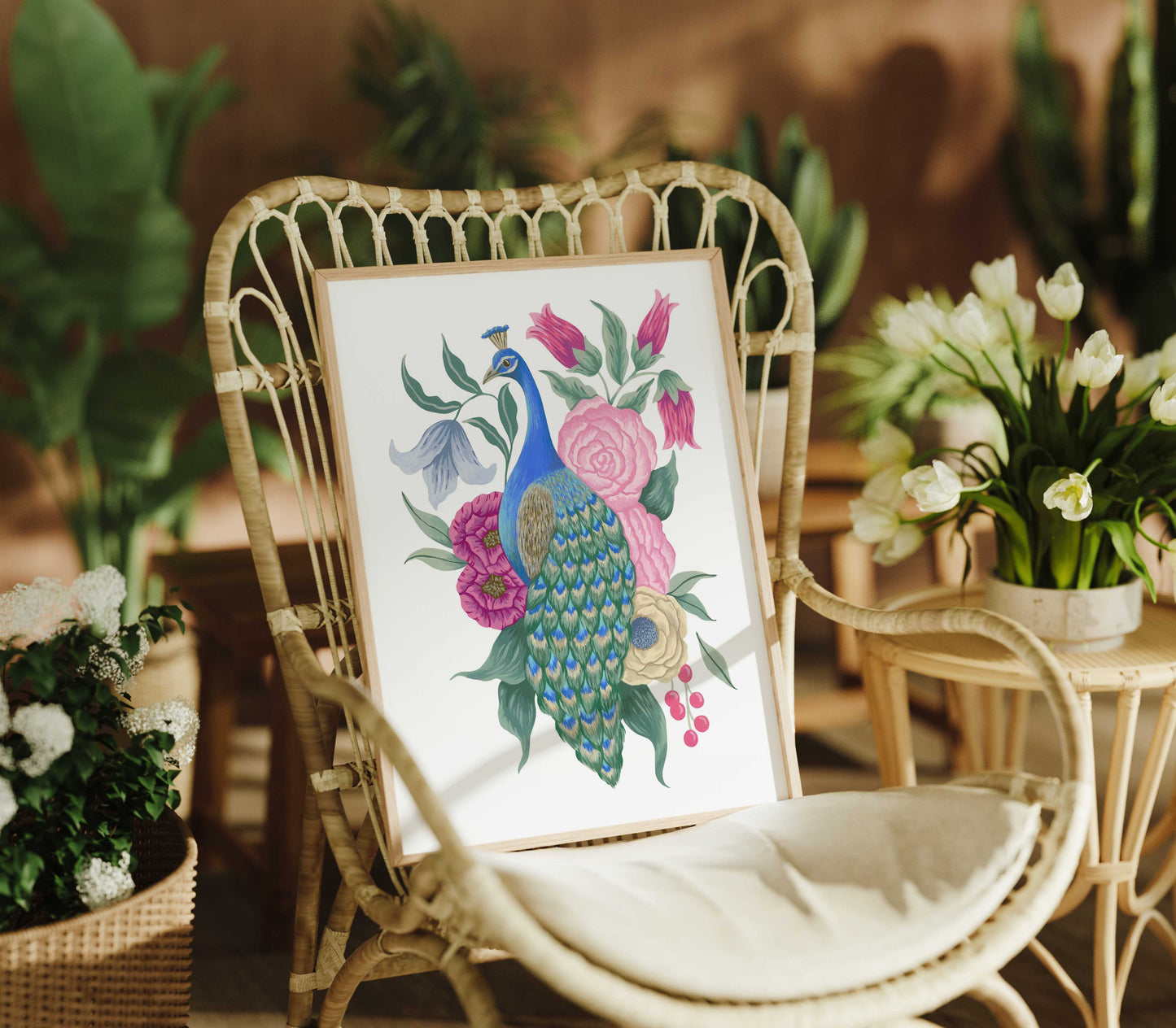 Mia_Whittemore_Peacock_Floral_Chair