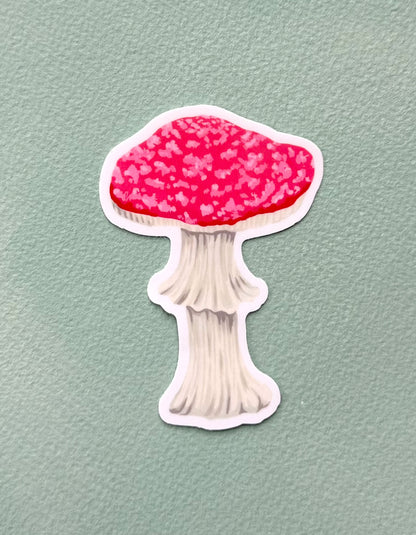 Red Toadstool Sticker