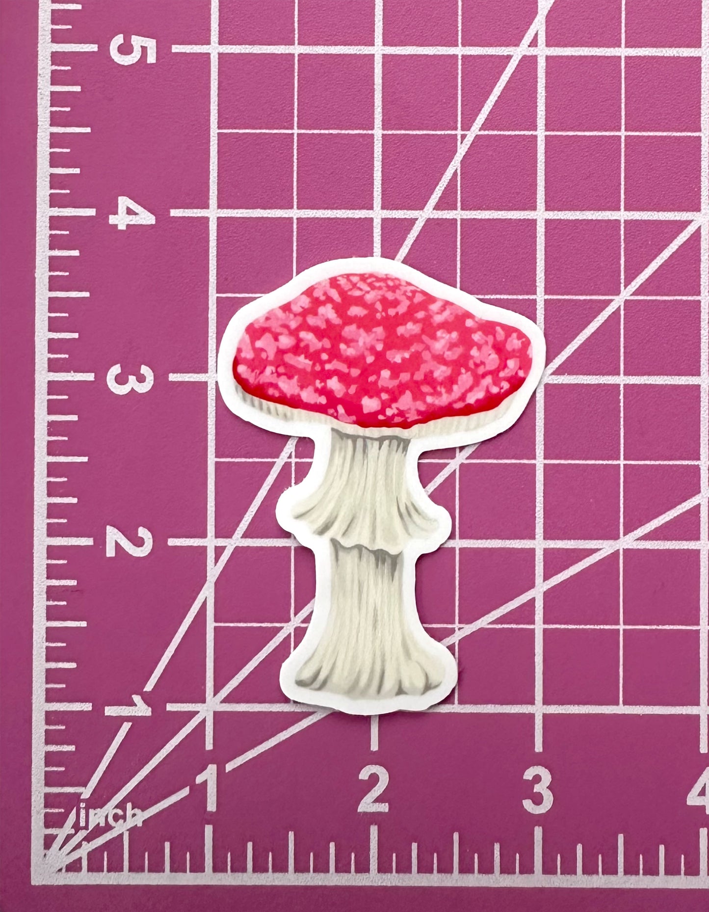 Red Toadstool Sticker