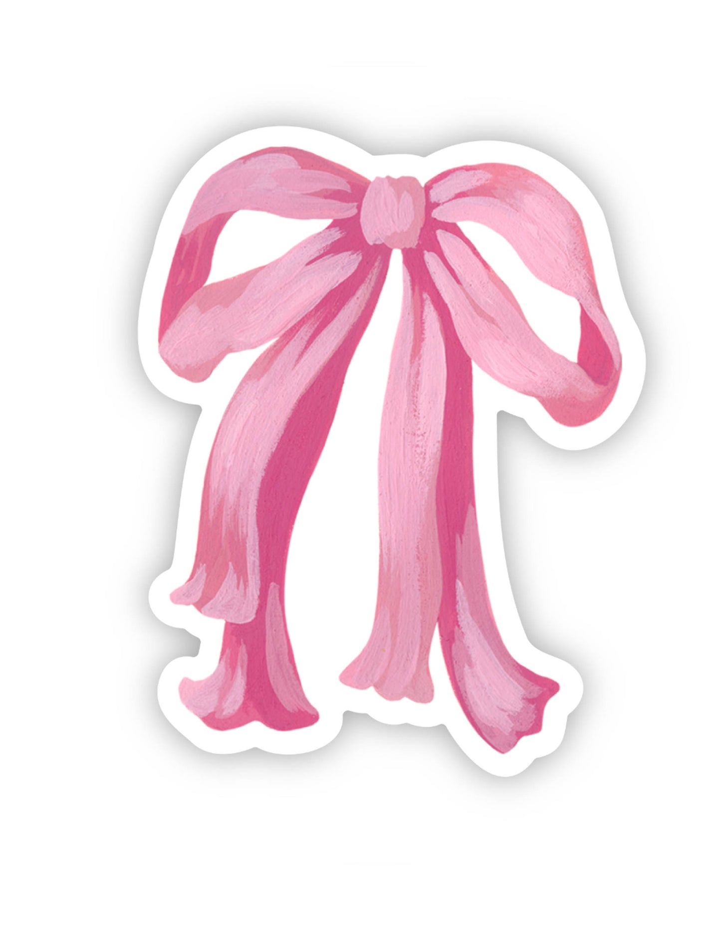 Pink Bow Sticker