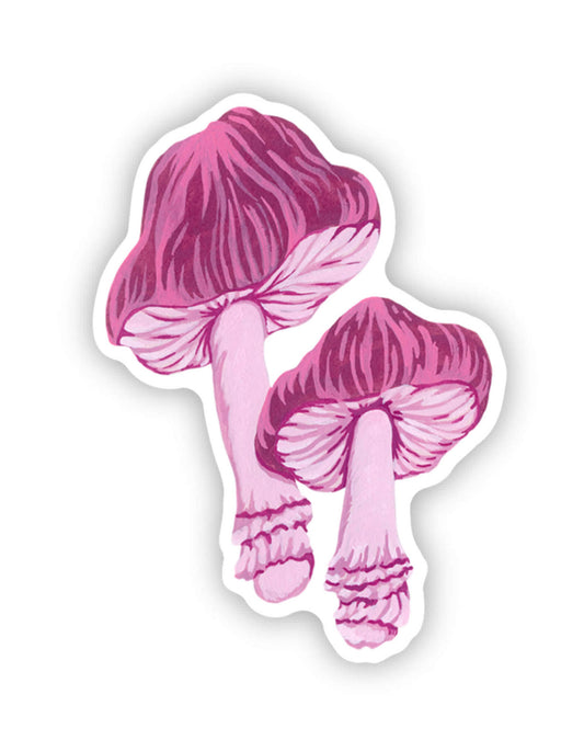 Purple Mushroom Sticker